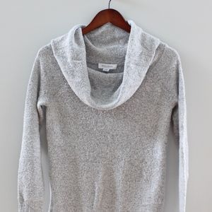 Motherhood Maternity Cowl Neck Plush Sweater